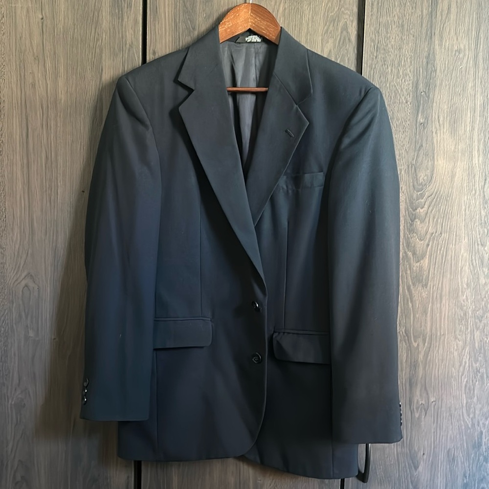 Haggar men’s navy 38 sport coat blazer